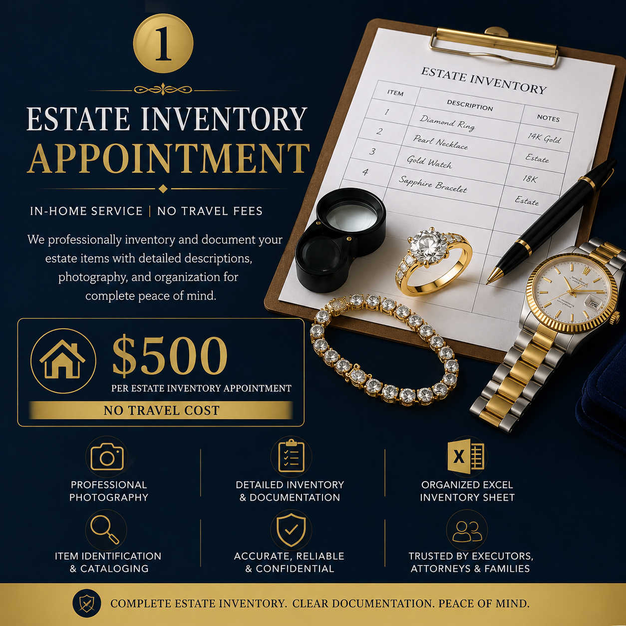 Jewelry Appraisals For Insurance purposes