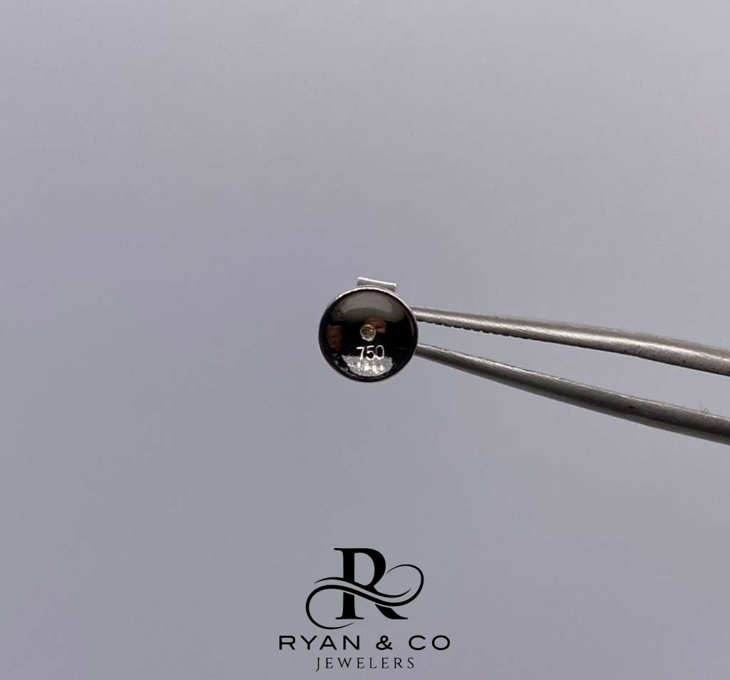 18k Tri-Gold Hanging Earrings