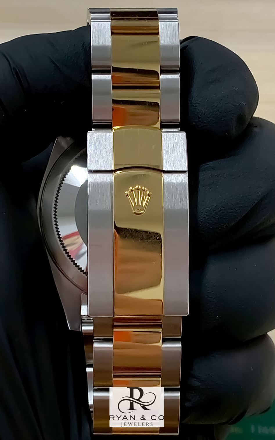 Rolex Sky-Dweller Two-Tone 42mm Black Dial | Annual Calendar GMT Fluted Bezel Oyster Watch