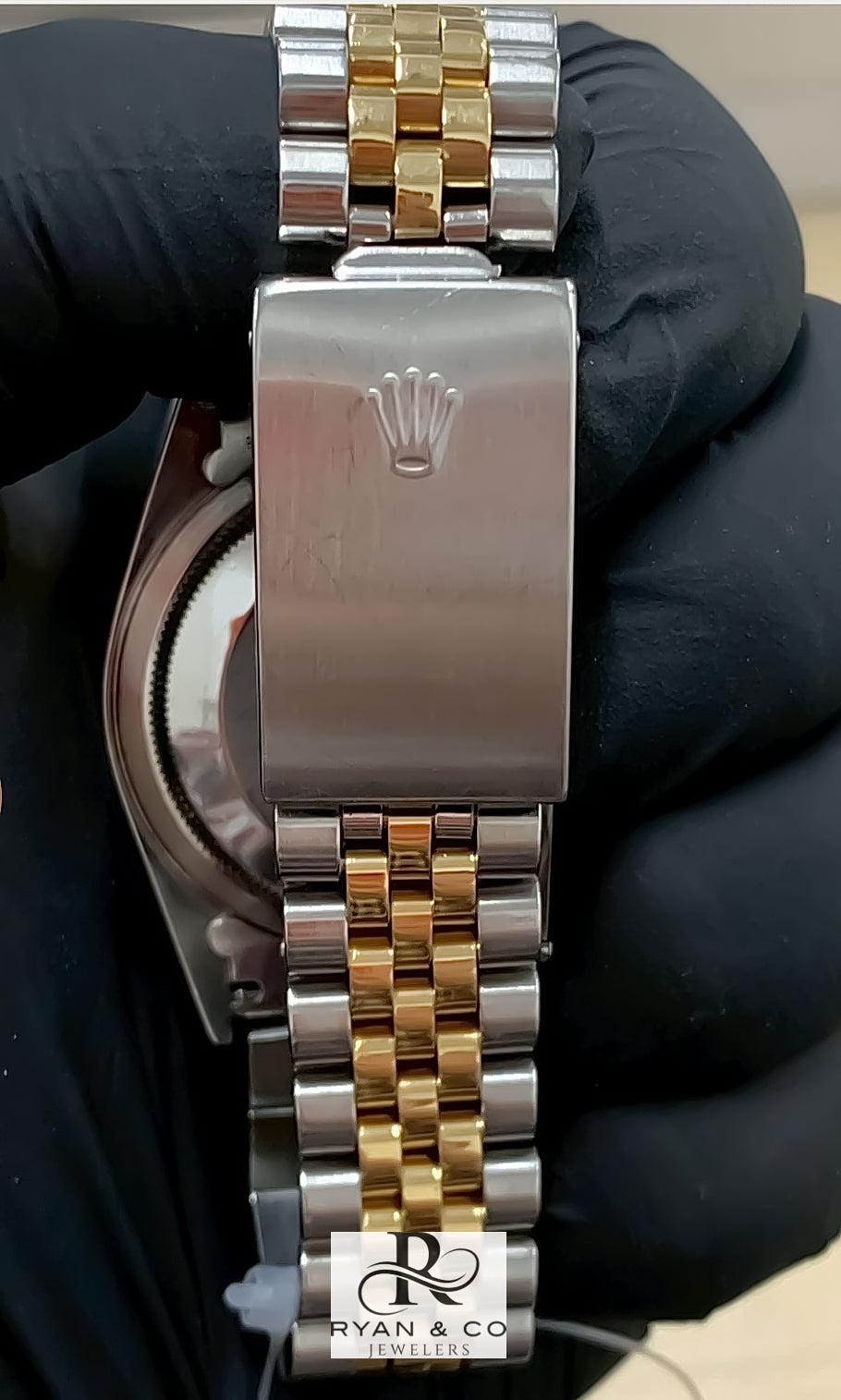 Rolex Datejust Two-Tone 36mm Champagne Diamond Dial | Jubilee Bracelet Fluted Bezel Watch