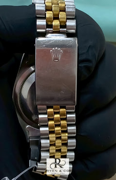 Rolex Datejust Two-Tone 36mm Champagne Diamond Dial | Jubilee Bracelet Fluted Bezel Watch