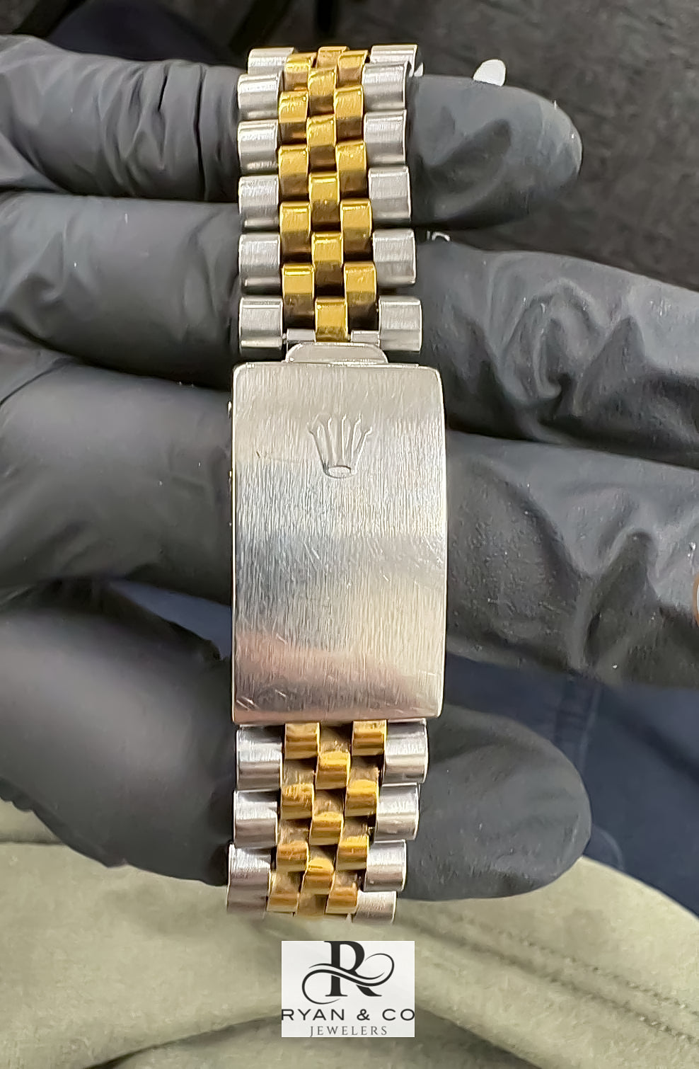 Rolex Datejust Two-Tone 36mm Champagne Diamond Dial | Jubilee Bracelet Fluted Bezel Watch