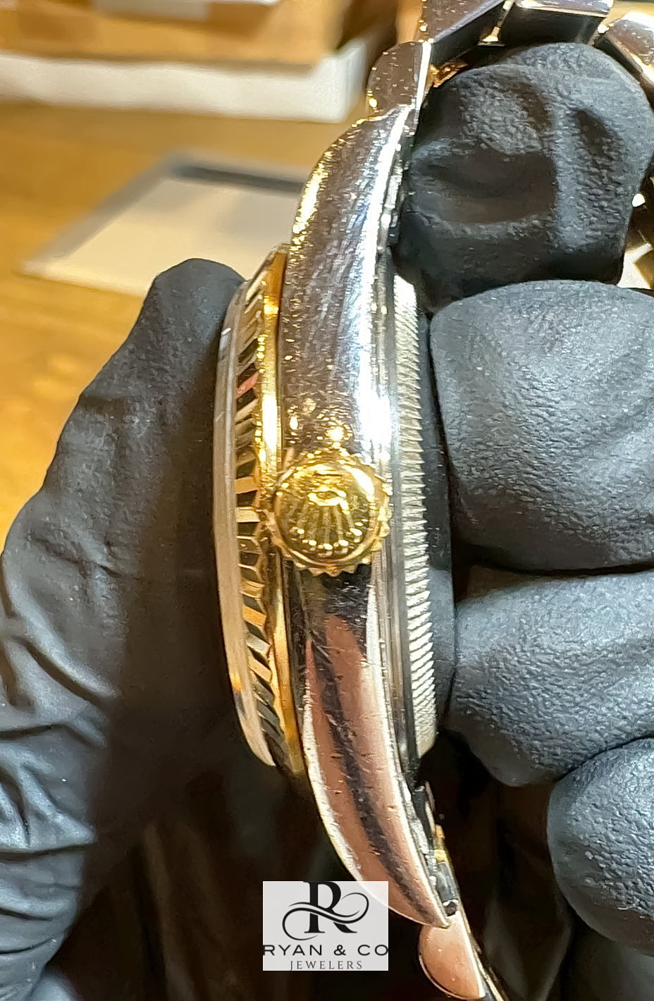 Rolex Datejust 36mm Two-Tone Jubilee Motif Gold Dial Diamond Markers | Fluted Bezel Luxury Watch