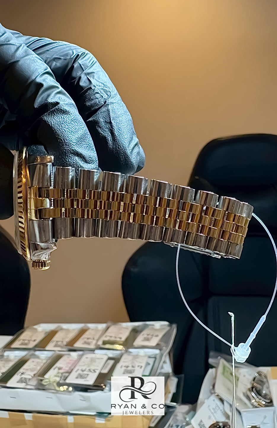Rolex Datejust 36mm Two-Tone Jubilee Motif Gold Dial Diamond Markers | Fluted Bezel Luxury Watch