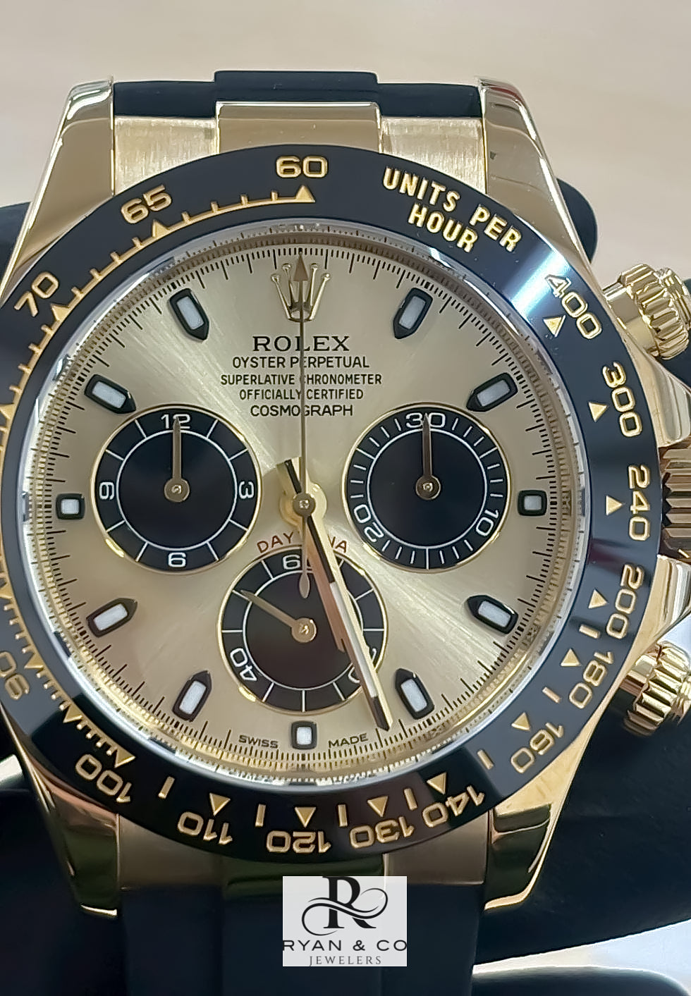 Rolex Daytona 116503 Two Tone Champagne Dial Black Ceramic Bezel 40mm | Cosmograph Chronograph